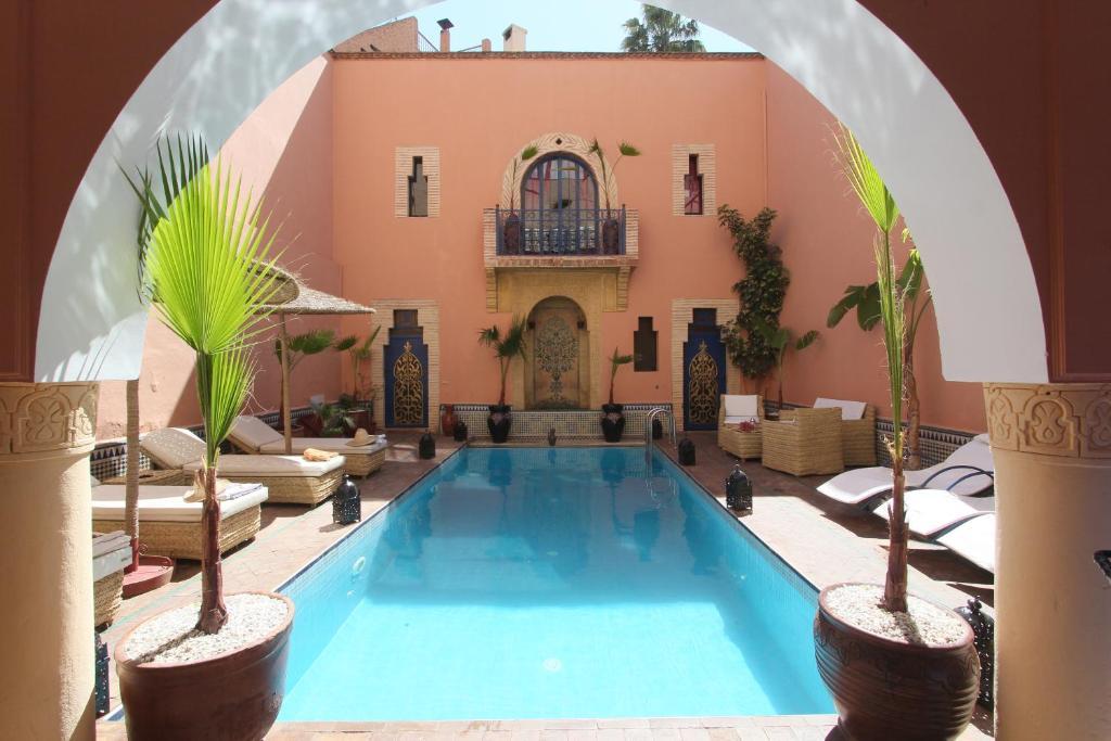 La Villa Bleue Marrakesh Eksteriør bilde