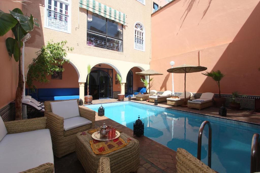La Villa Bleue Marrakesh Eksteriør bilde