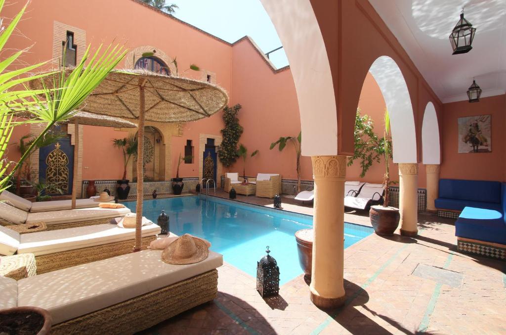 La Villa Bleue Marrakesh Rom bilde