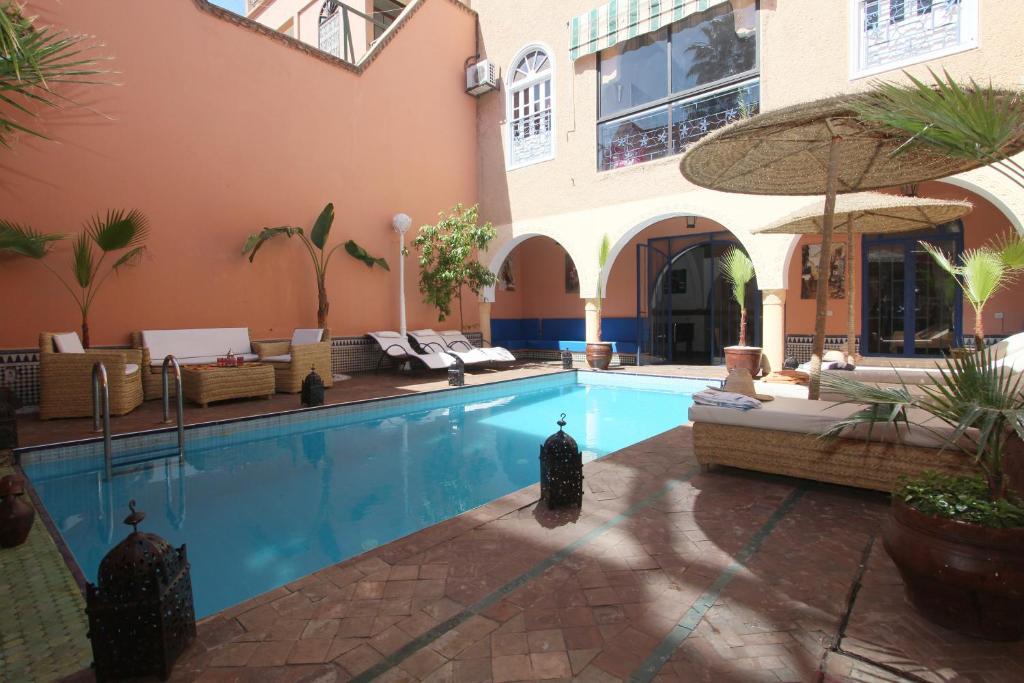 La Villa Bleue Marrakesh Rom bilde